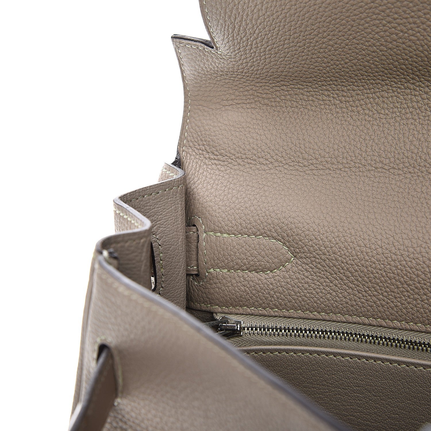 Hermes Togo Kelly Retourne 32 Gris Tourterelle 22 of 34
