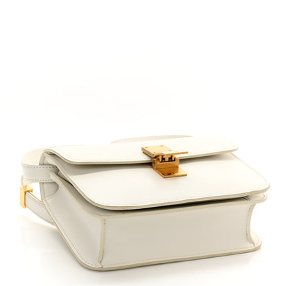 Celine Box Calfskin Teen Classic Box Flap Bag White 4 of 10