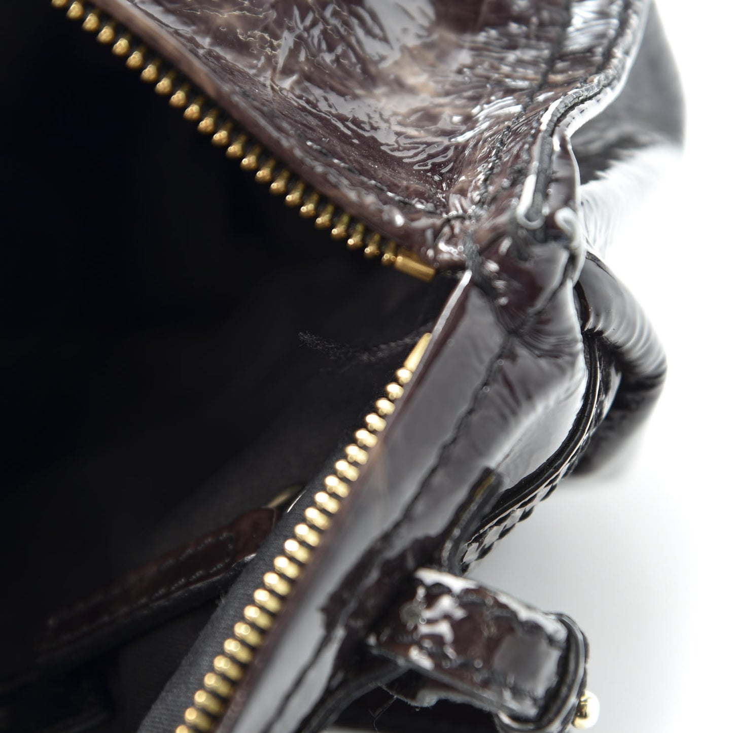 Crinkled Patent Mini Pandora