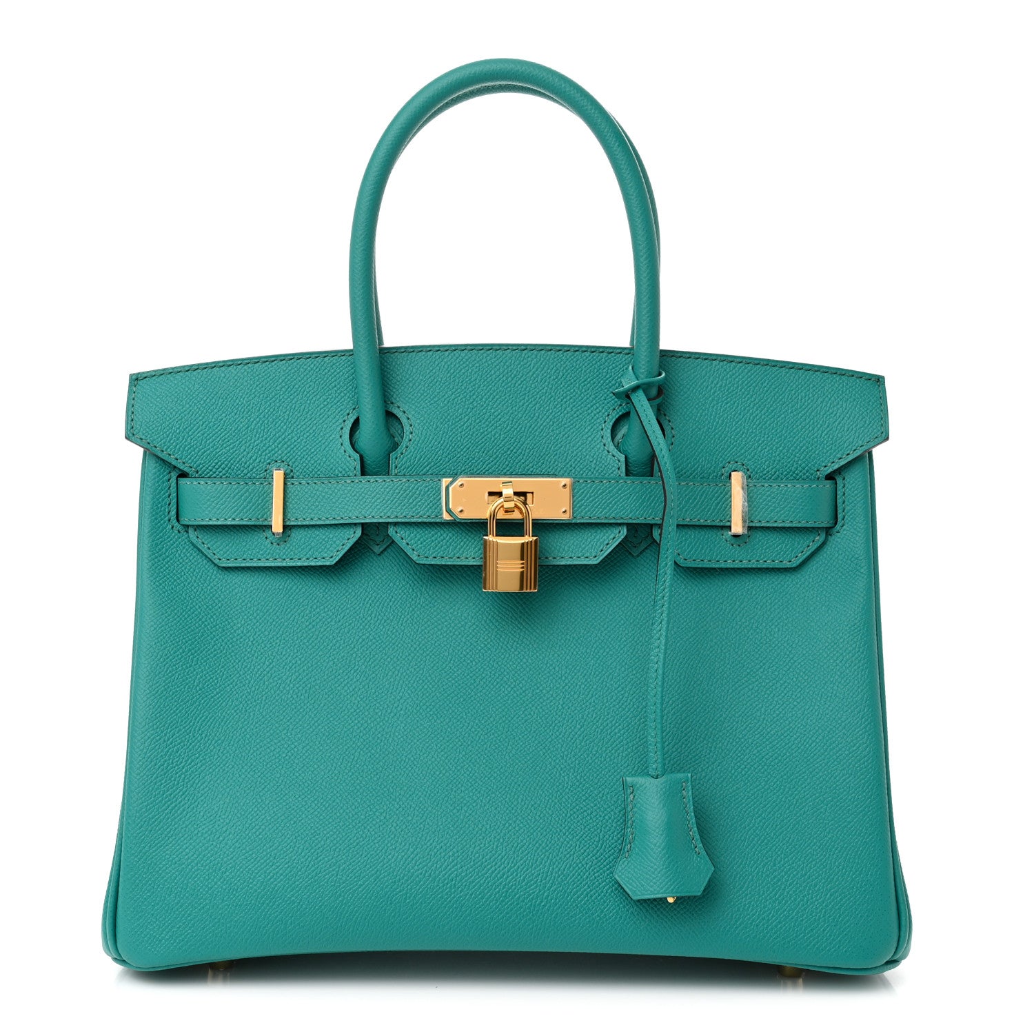 Hermes Epsom Birkin 30 Bleu Paon 1 of 10