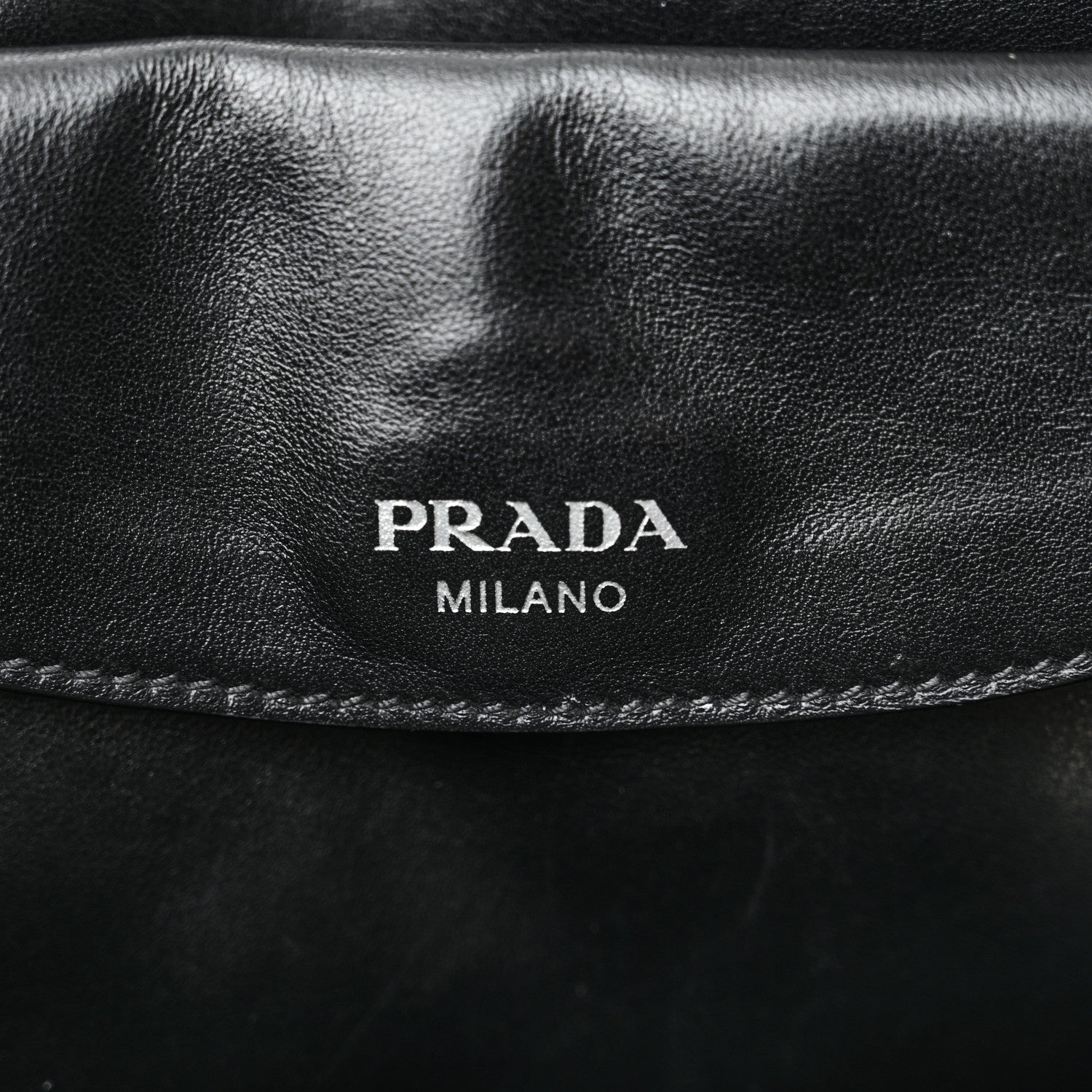 Prada Tessuto Cavallino Ostrich Leopard Print Tote Black Miele Rosso 6 of 11