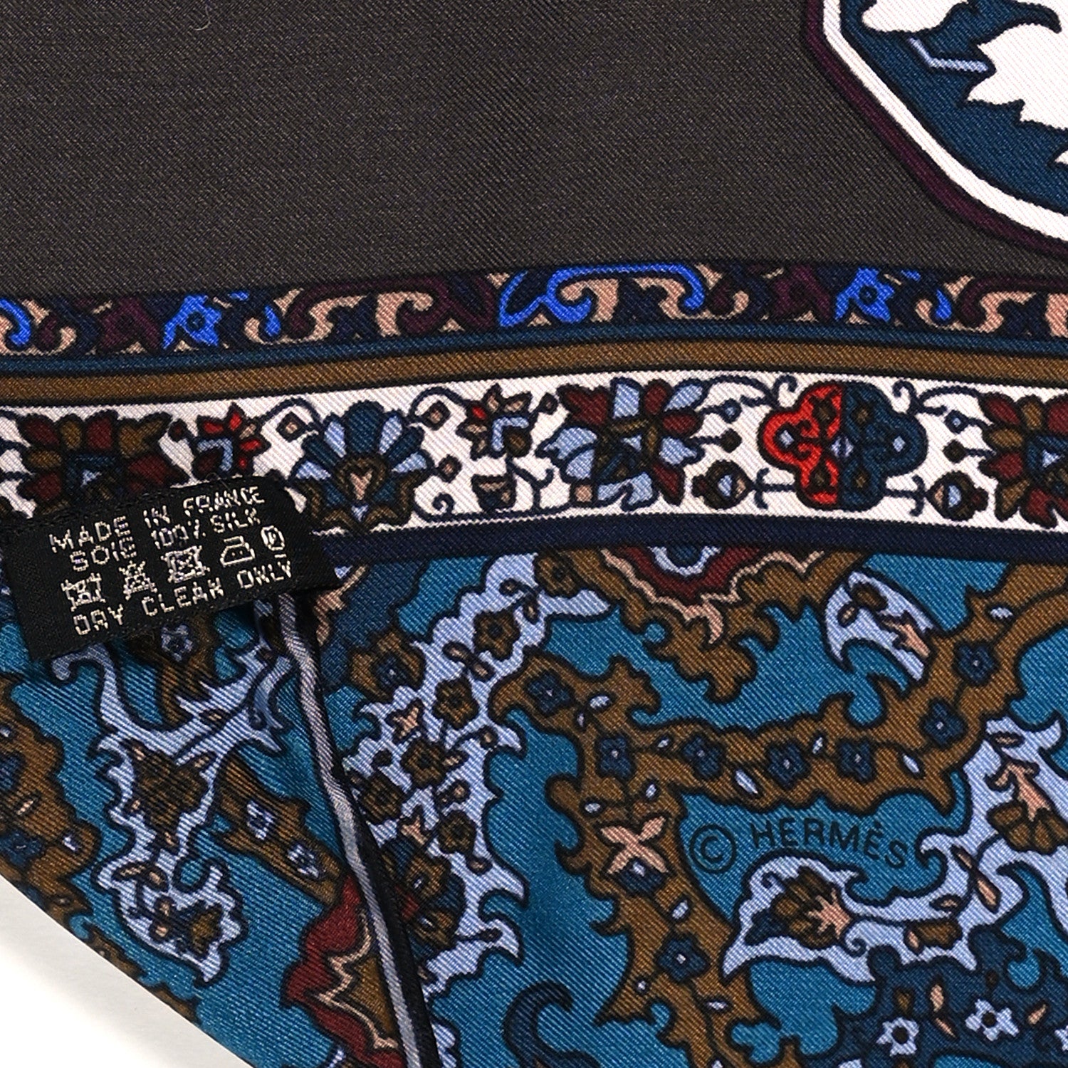 Hermes Silk Twill Tapis Persans Scarf 140 3 of 3