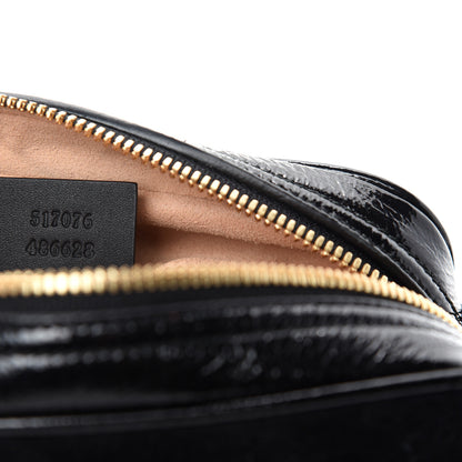 Gucci Suede Small Ophidia Belt Bag 85 34 Black 9 of 10