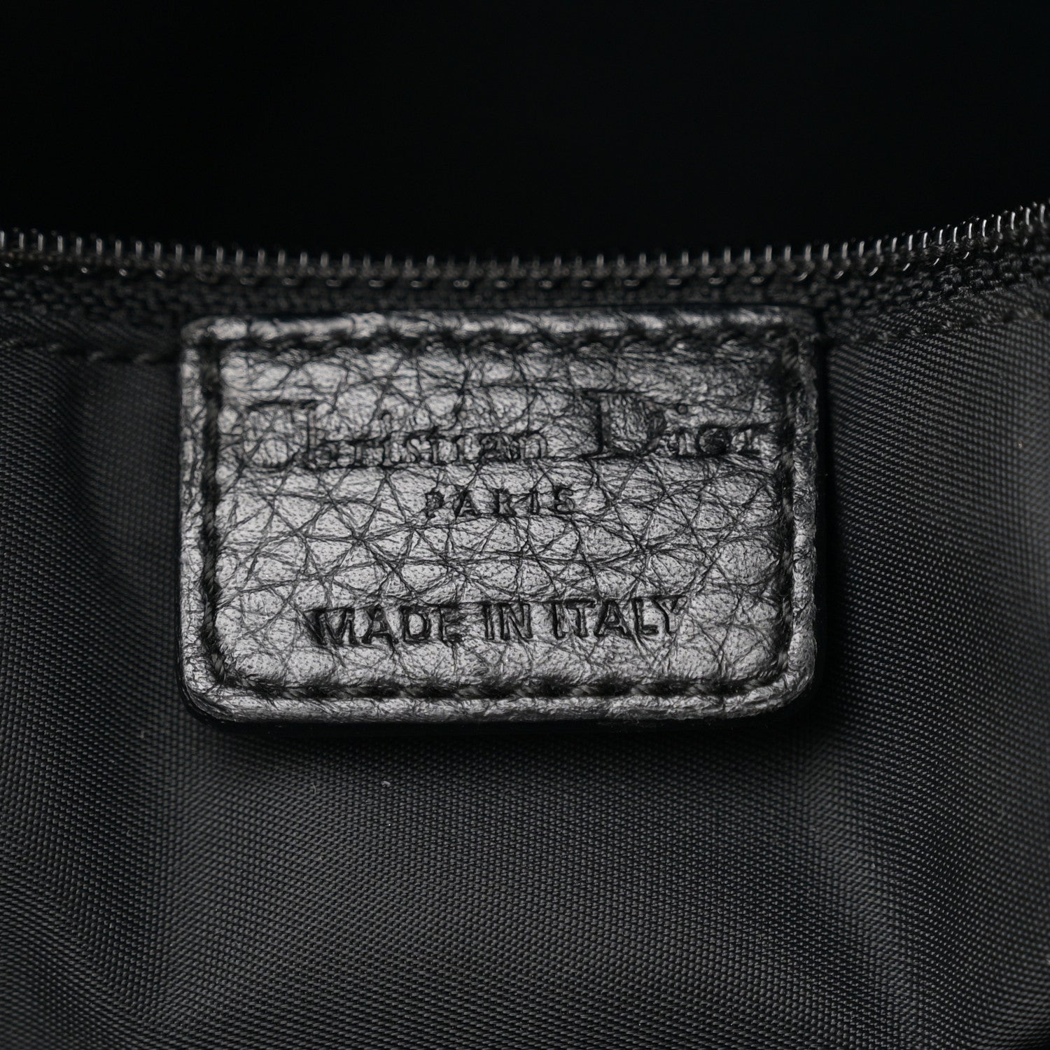 Christian Dior Monogram Pocket Satchel Black 6 of 13