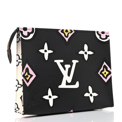 Louis Vuitton Monogram Giant Wild At Heart Toiletry Pouch 26 Black 2 of 4