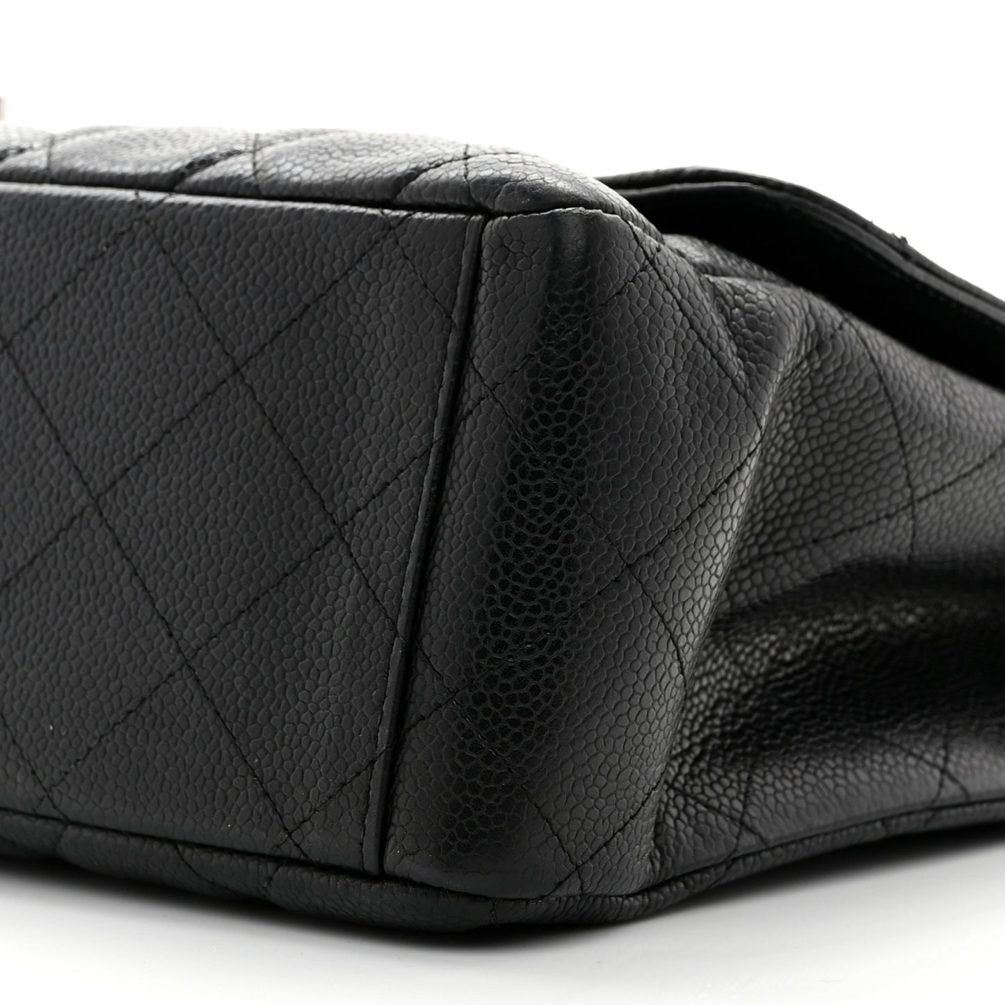 Caviar Maxi Single Flap Black