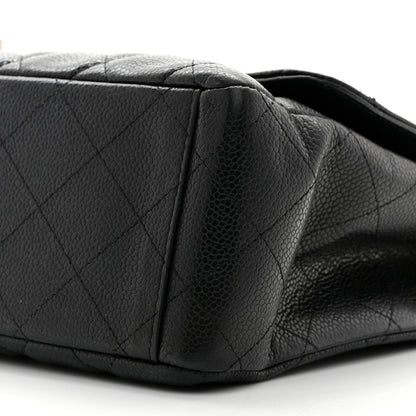 Chanel Caviar Maxi Single Flap Black 10 of 10