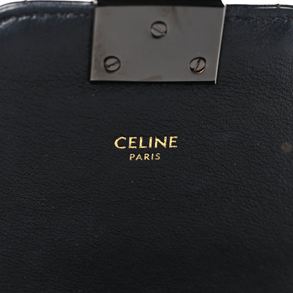 Celine Calfskin Quilted Medium C Bag Black 6 of 9