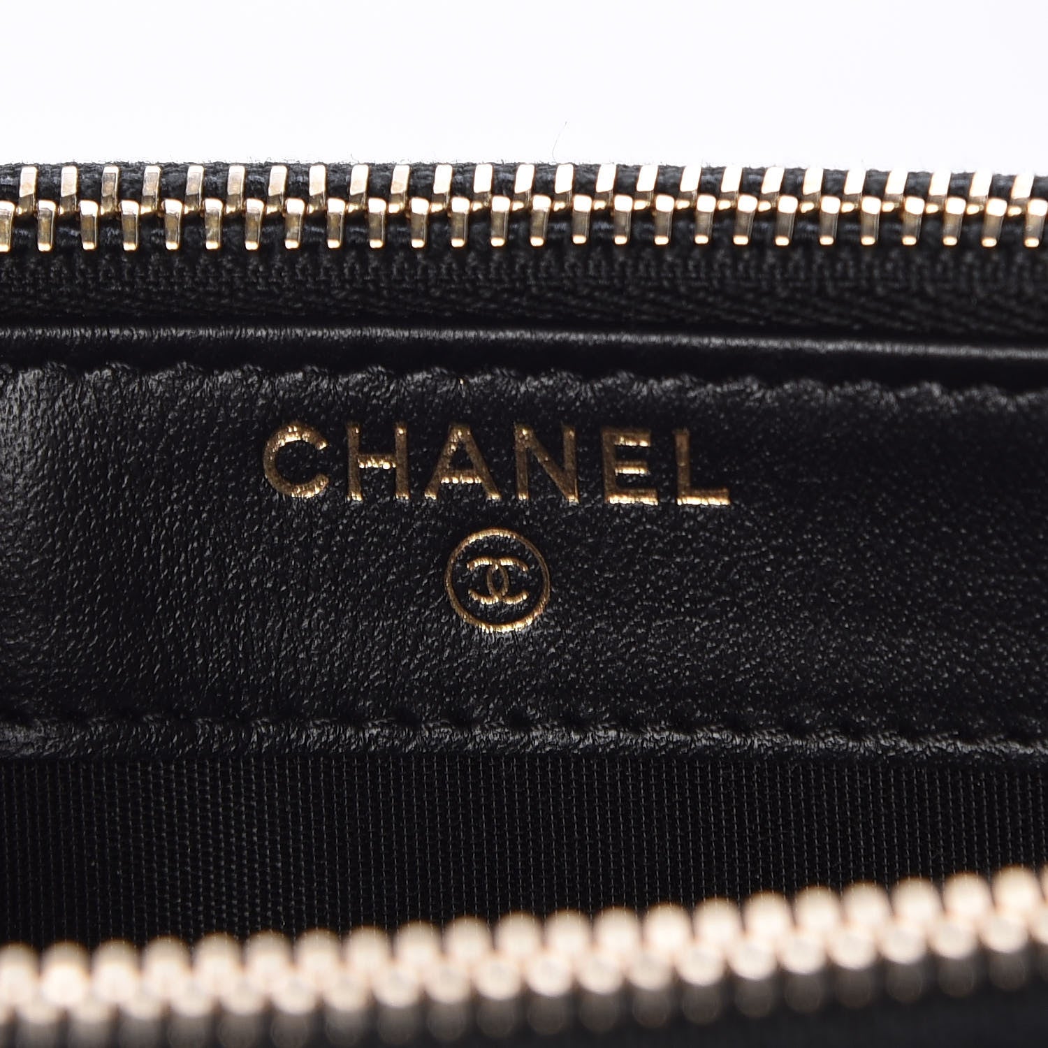 Chanel Caviar Quilted CC Filigree Clutch With Chain Black 10 of 14