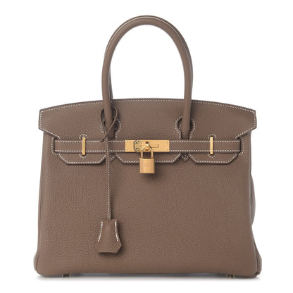 Hermes Togo Birkin 30 Etoupe 1 of 33