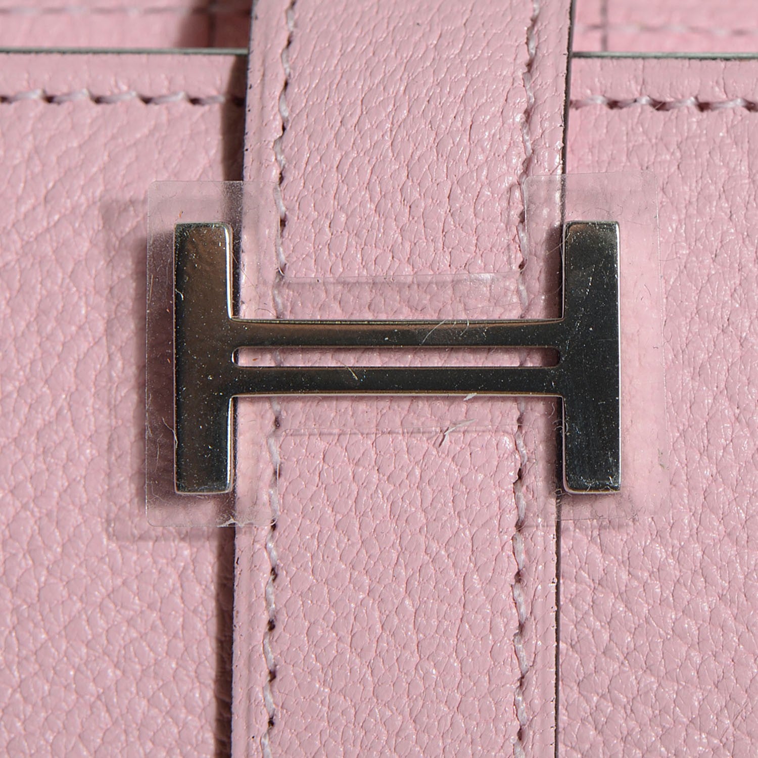 Hermes Chevre Mysore Bearn Gusset Wallet Rose Sakura 11 of 14