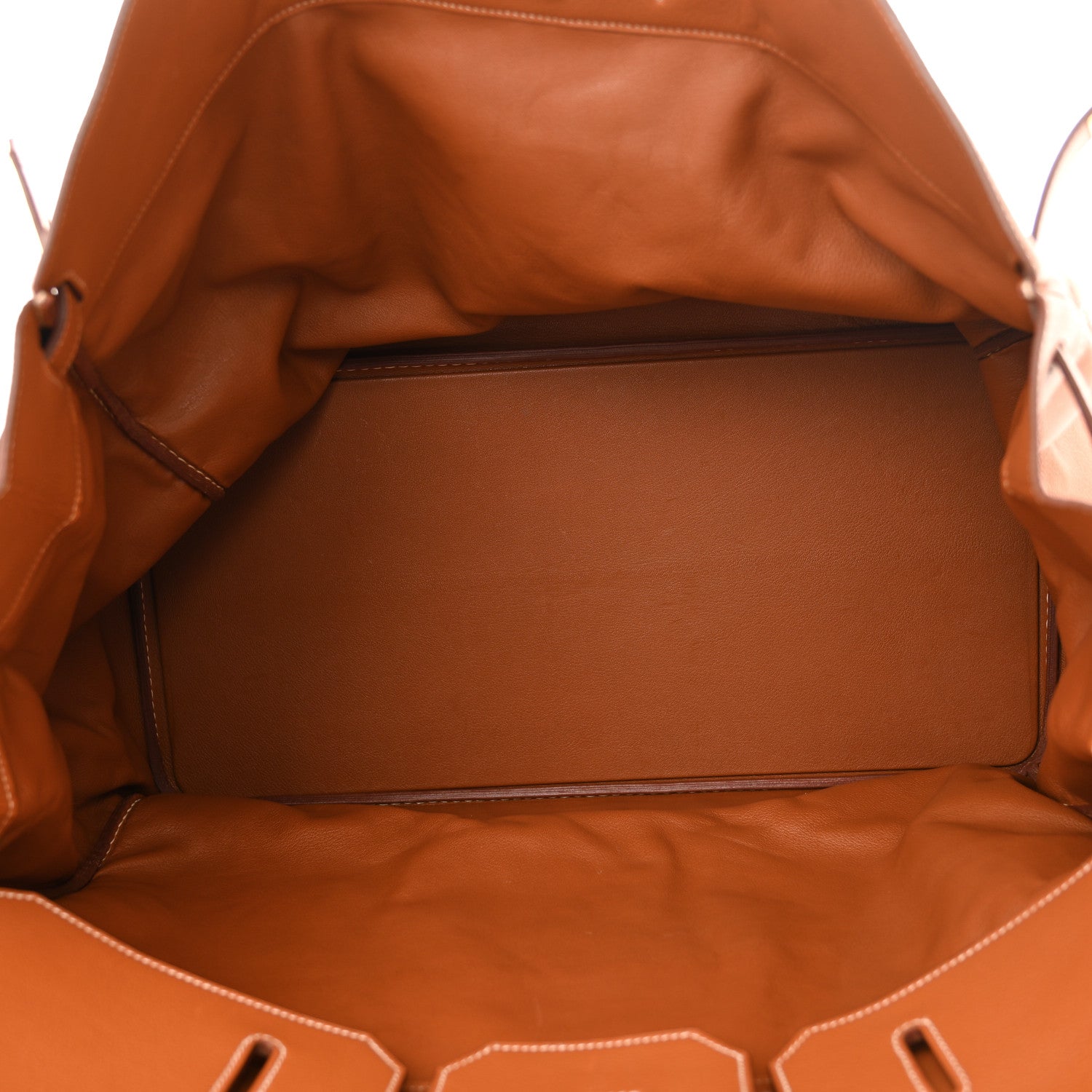 Hermes Taurillon Clemence HAC Travel Birkin 55 Gold 5 of 15