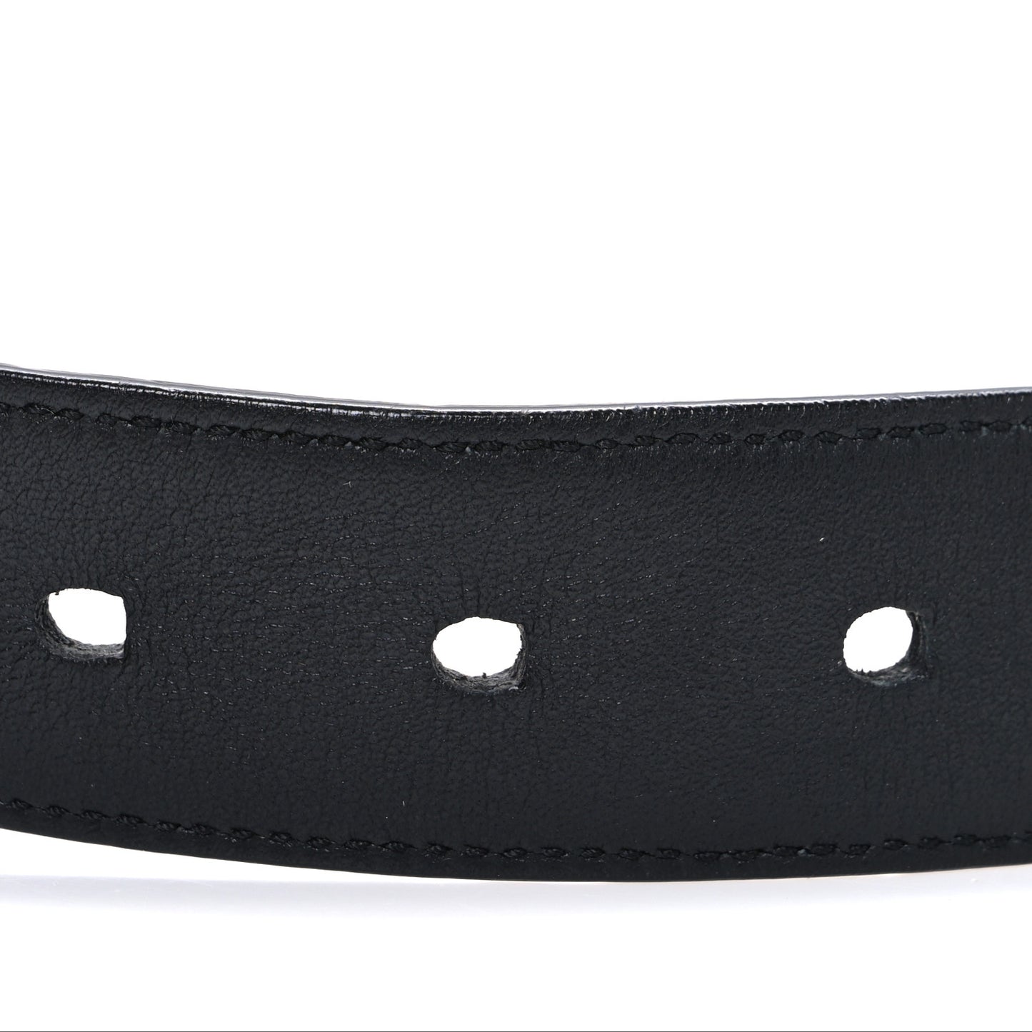 Smooth Calfskin Monogram Square Buckle 90 36 Belt Black