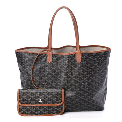 Goyard Goyardine Saint Louis PM Black Gold 1 of 5
