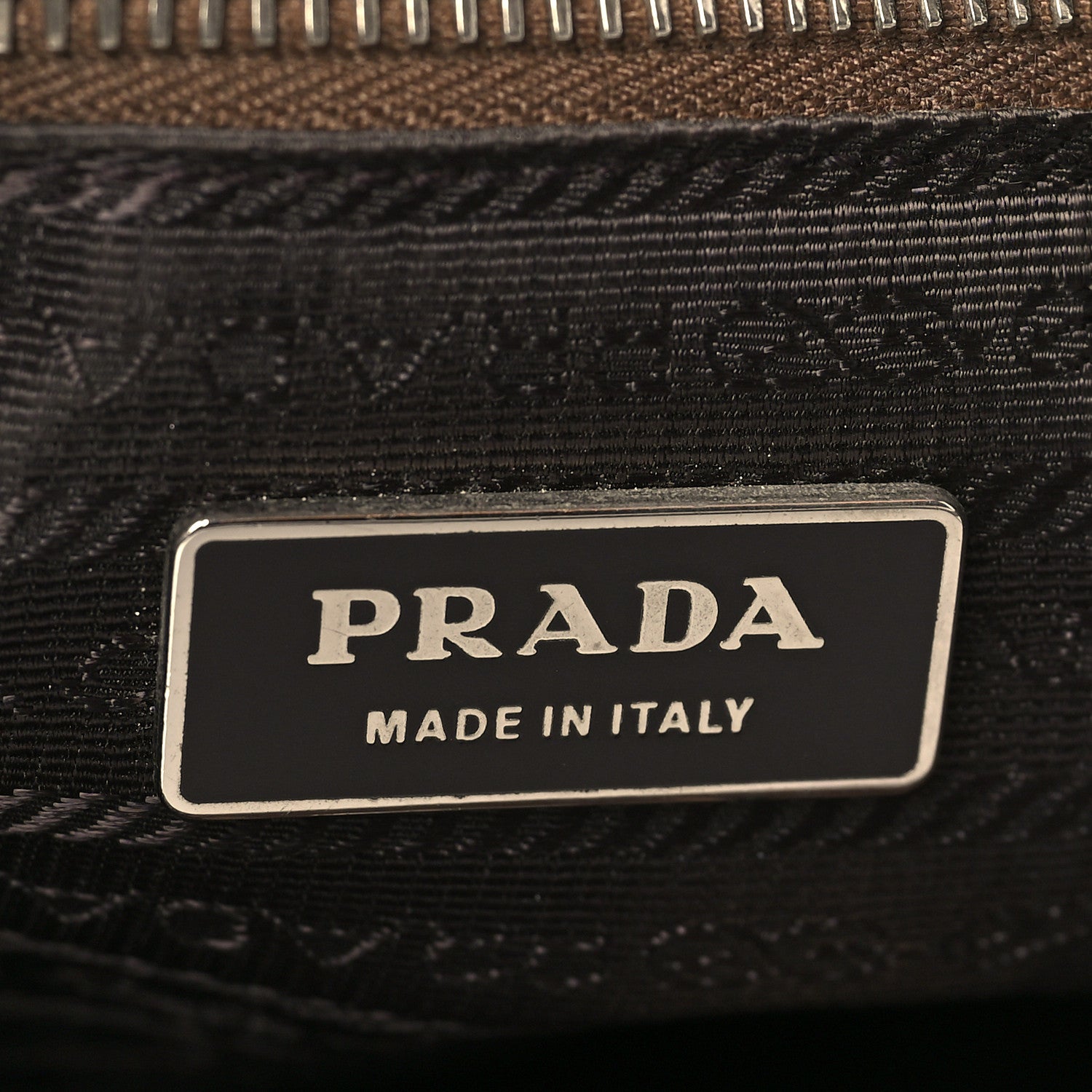 Prada Vitello Daino Hobo Bruciato 5 of 9