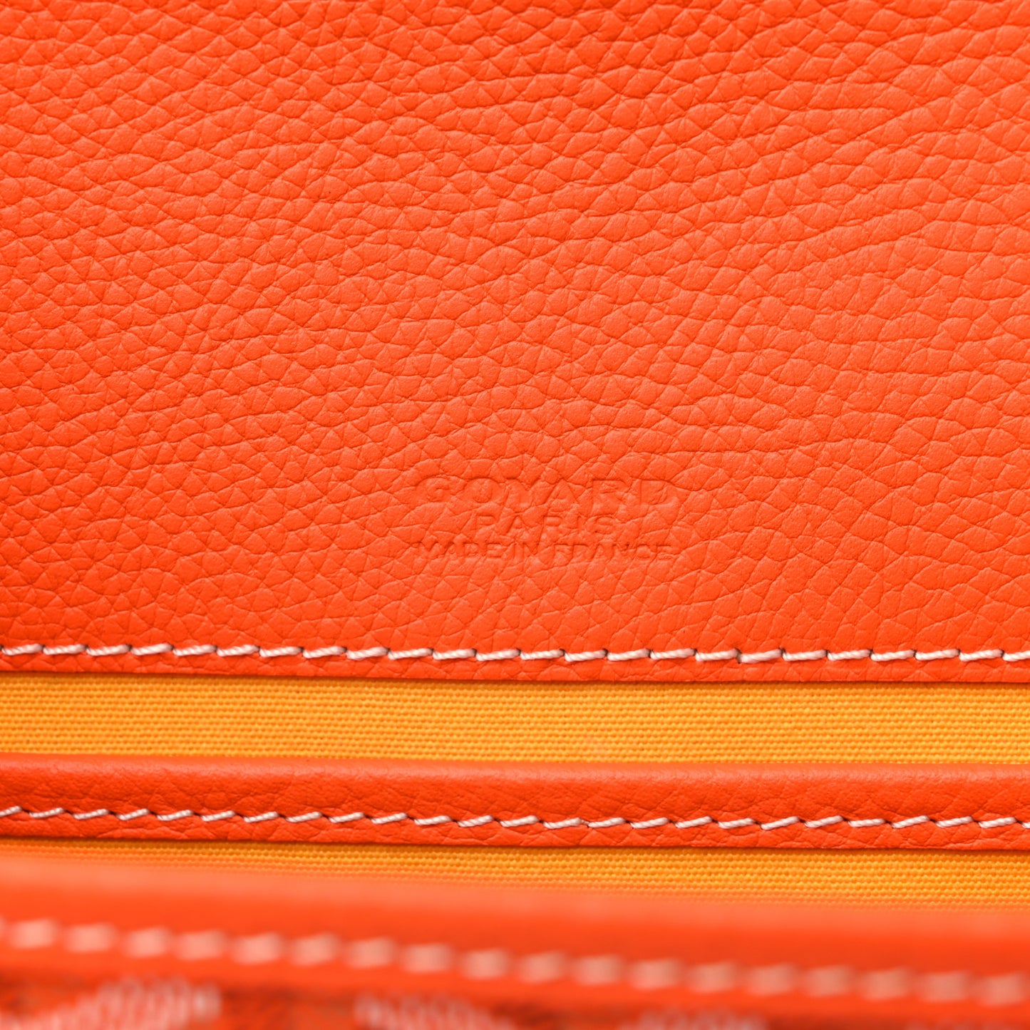 Goyardine Belvedere II PM Messenger Bag Orange