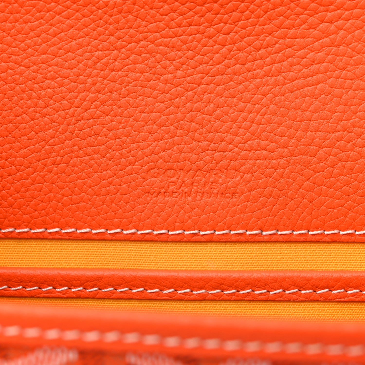 Goyard Goyardine Belvedere II PM Messenger Bag Orange 6 of 9