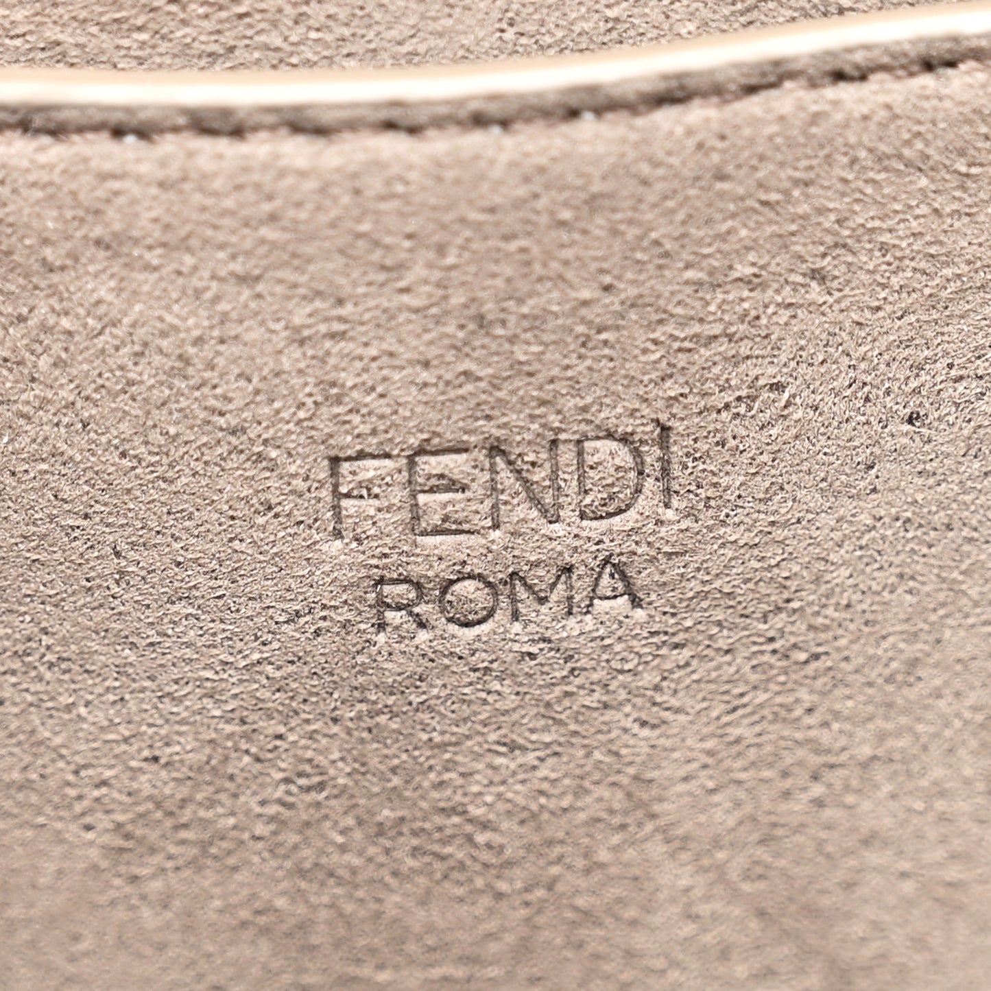 Vitello Brenta Cher Medium Fendi C'Mon Tortora