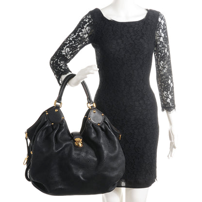Louis Vuitton Mahina L Black 2 of 7
