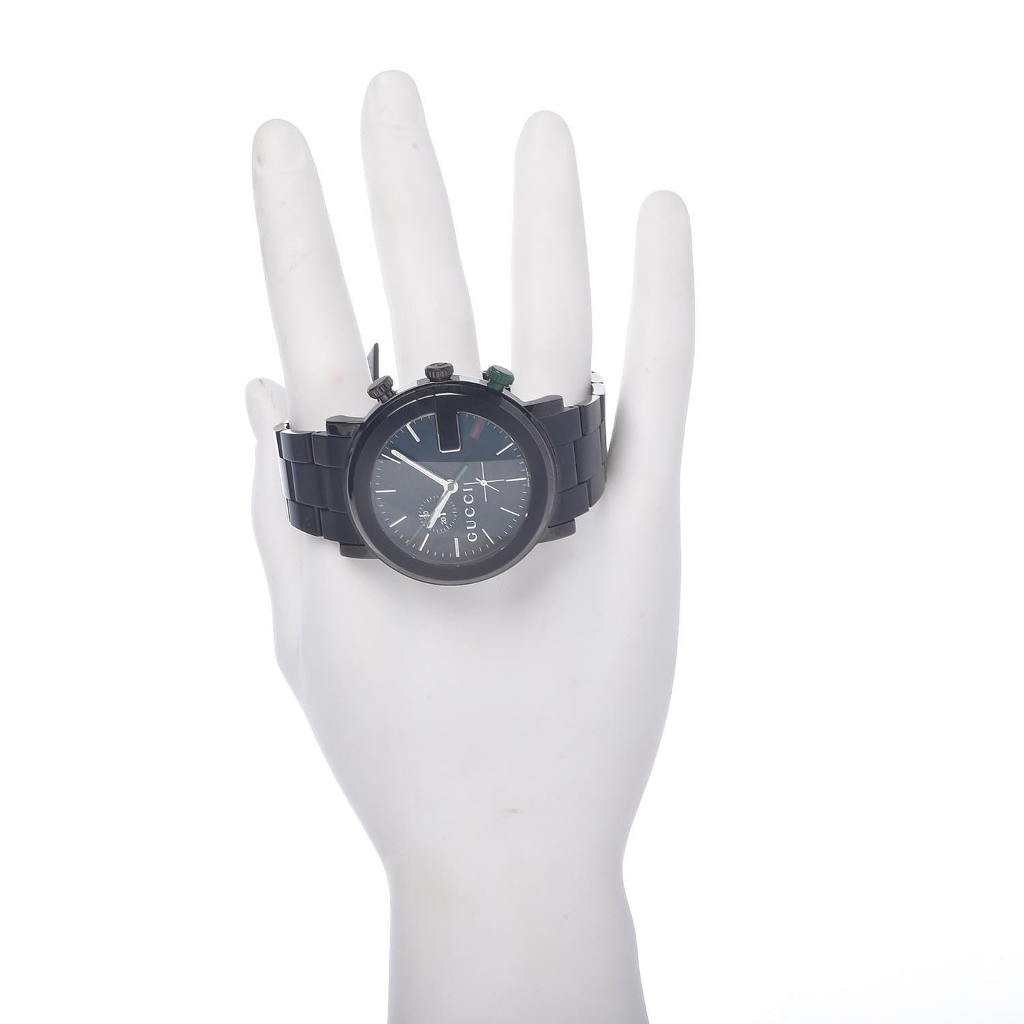 PVD Stainless Steel 44mm 101M G-Chrono Quartz Watch Black