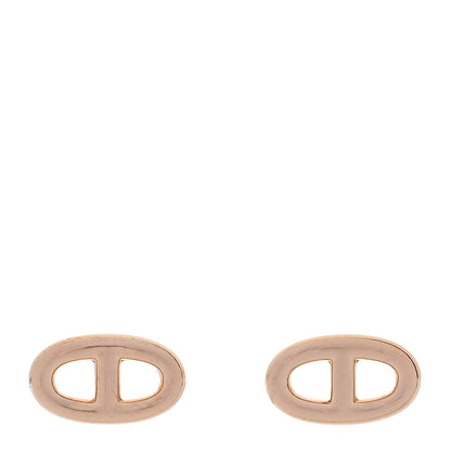 Hermes 18K Rose Gold TPM Farandole Stud Earrings 1 of 5