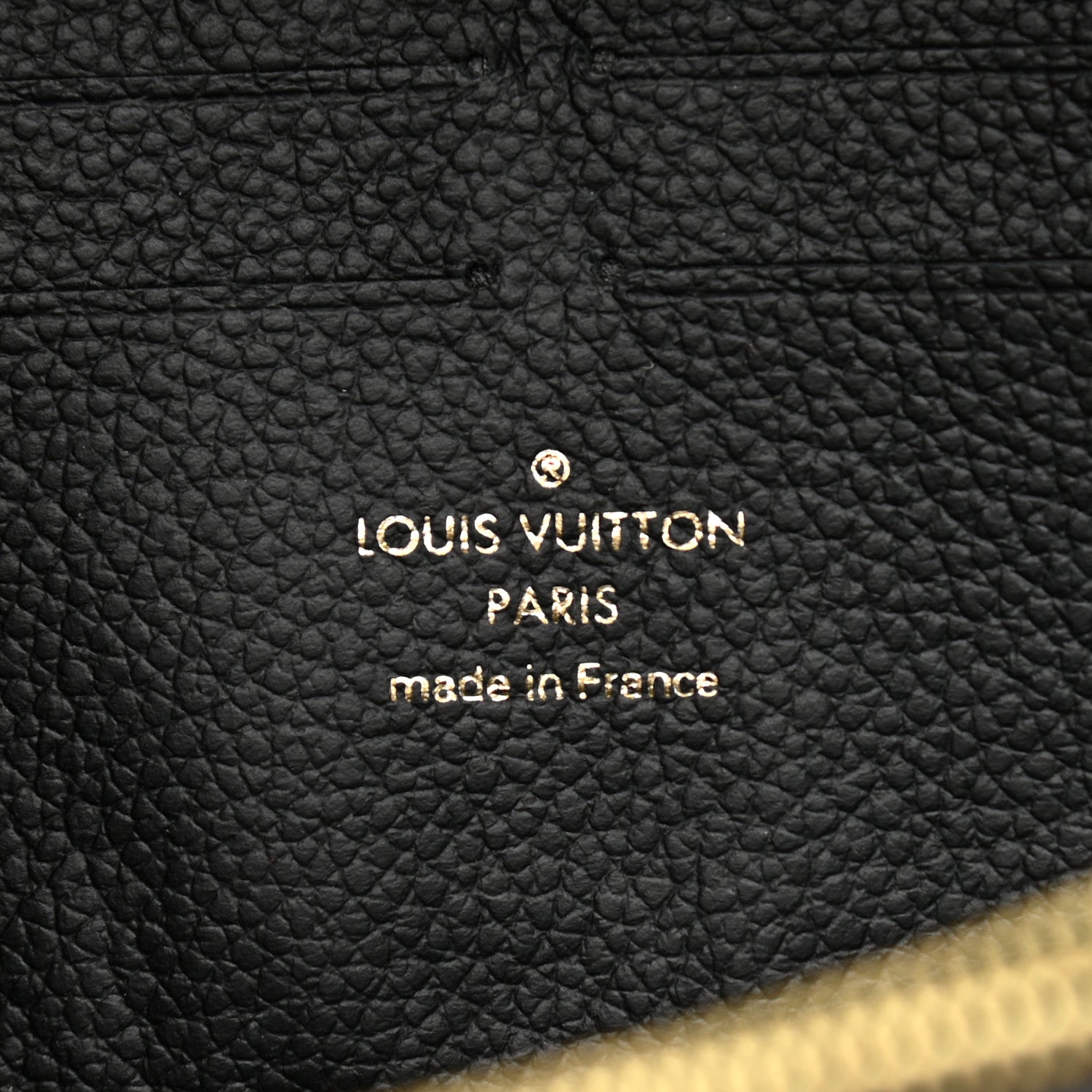 Louis Vuitton Empreinte Vavin Chain Wallet Black 9 of 14