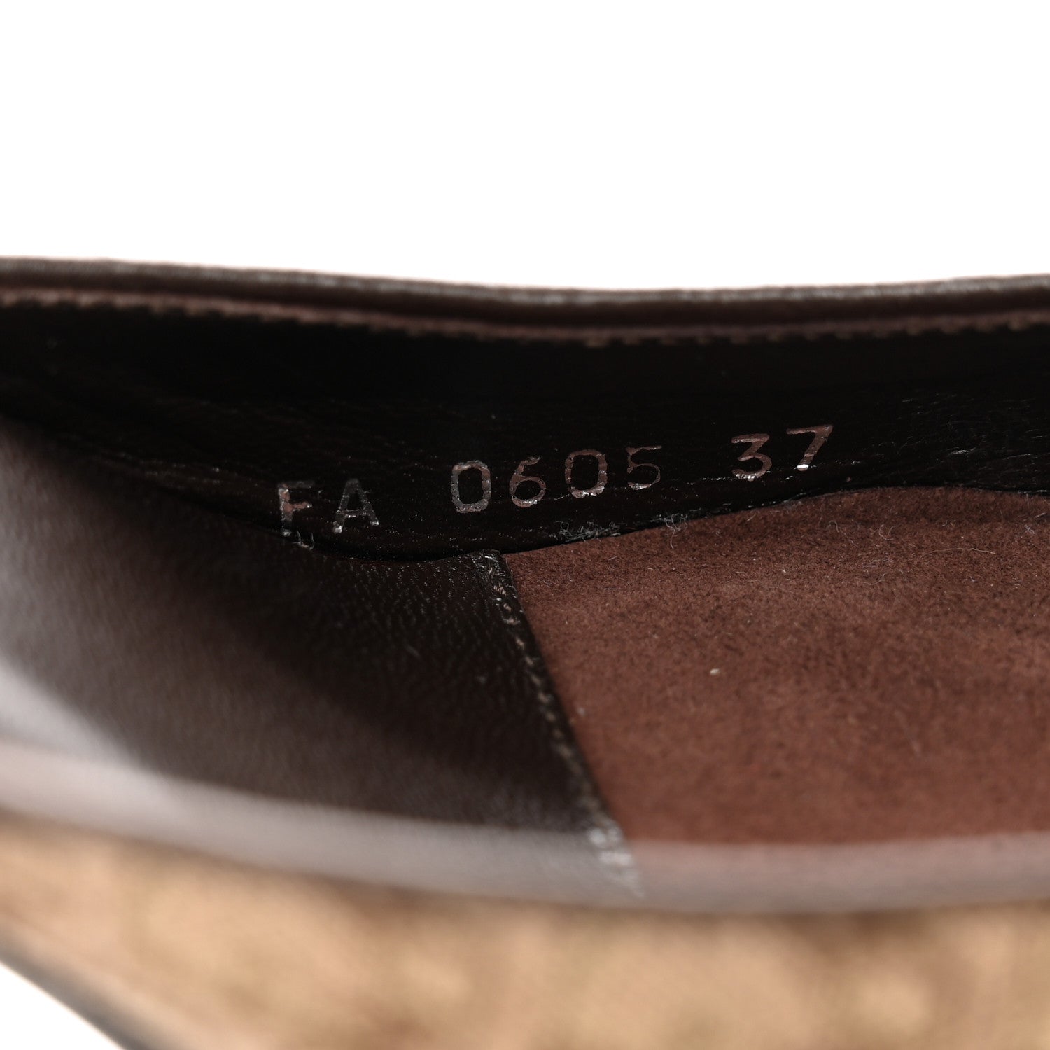 Christian Dior Canvas Monogram Pointed Toe Mules 37 Brown 6 of 7