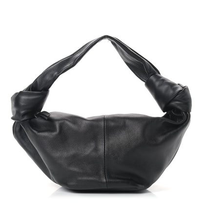 Bottega Veneta Nappa Mini Double Knot Bag Black 1 of 10