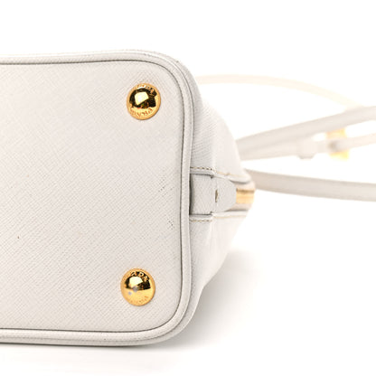 Prada Saffiano Lux Small Promenade Tote Talco 9 of 10