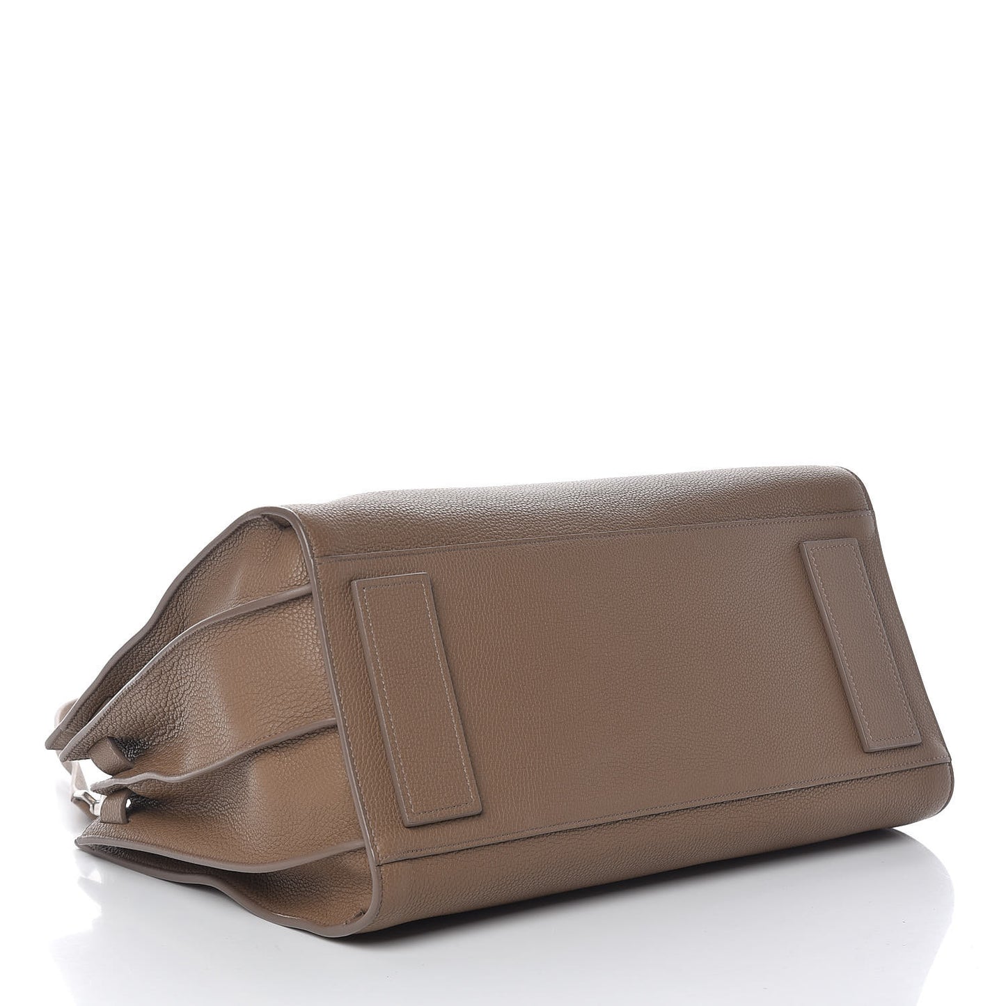 Grained Calfskin Medium Souple Sac De Jour Taupe