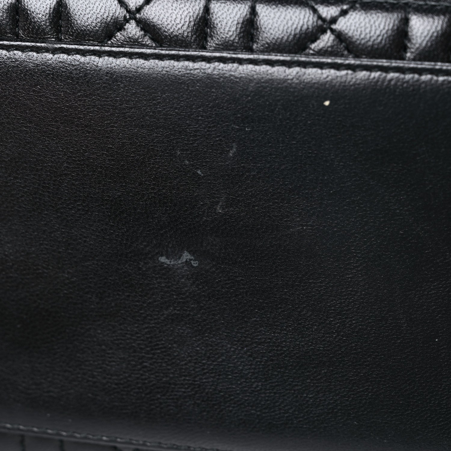 Christian Dior Lambskin Cannage Medium Lady Dior Black 11 of 12