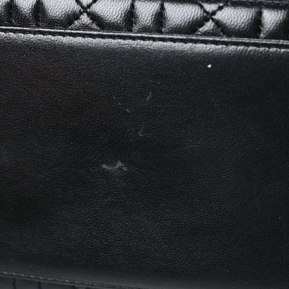 Christian Dior Lambskin Cannage Medium Lady Dior Black 11 of 12