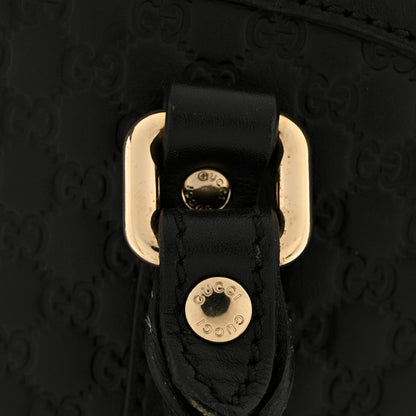 Gucci Soft Microguccissima Dome Satchel Black 12 of 13