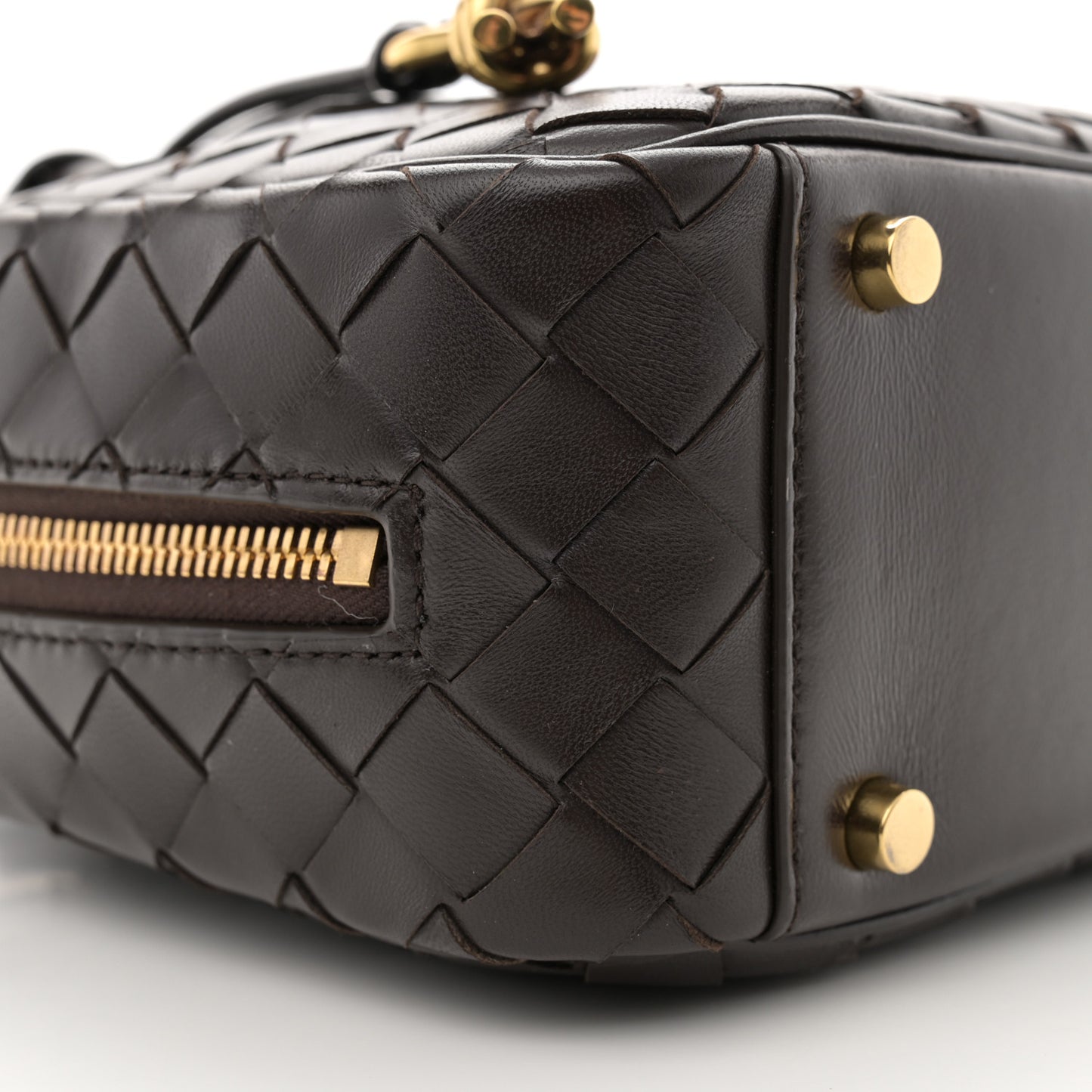 Lambskin Intrecciato Small Getaway Fondant