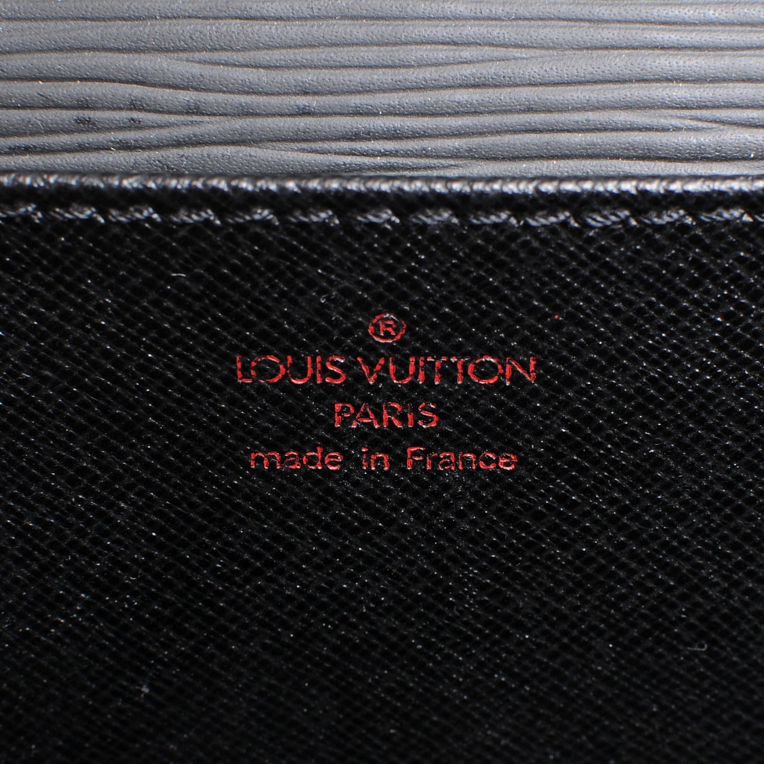 Louis Vuitton Epi Serviette Ambassadeur Briefcase Black 5 of 7