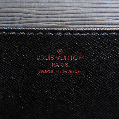 Louis Vuitton Epi Serviette Ambassadeur Briefcase Black 5 of 7