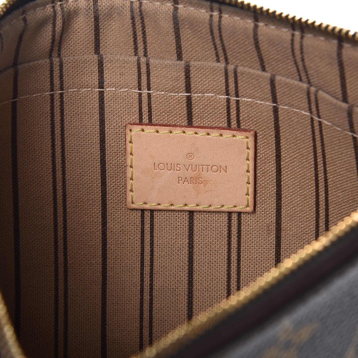 Louis Vuitton Monogram Neverfull MM GM Pochette 6 of 12