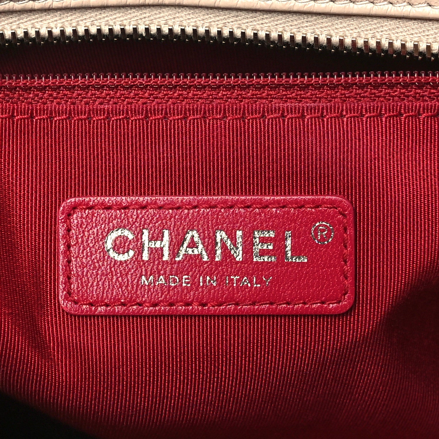 Chanel Aged Calfskin Quilted Large Gabrielle Hobo Beige Black 6 of 9