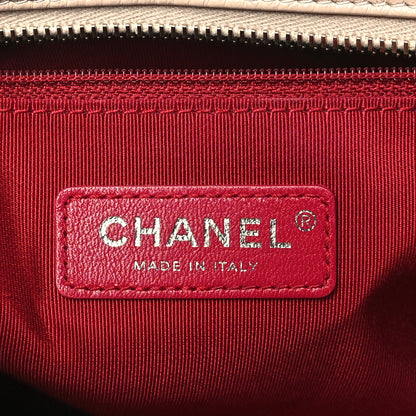 Chanel Aged Calfskin Quilted Large Gabrielle Hobo Beige Black 6 of 9