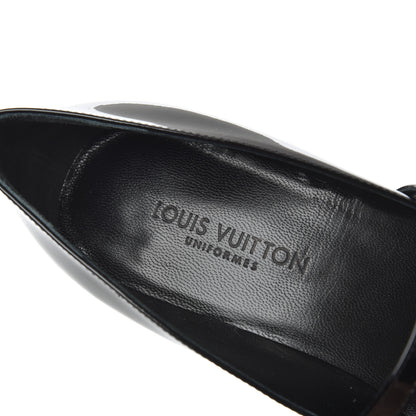 Louis Vuitton Patent Uniformes Silhouette 40mm Pumps 36.5 Black 6 of 9