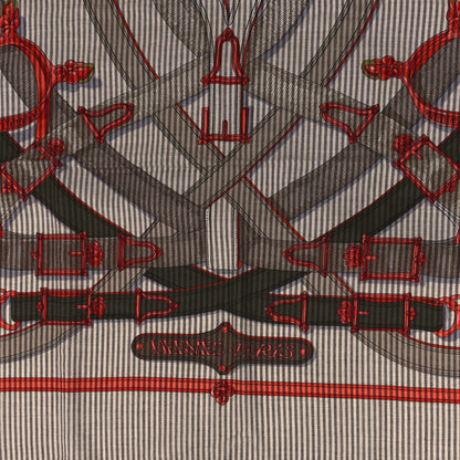 Hermes Cashmere Silk Cavalcadour Shawl 140 2 of 3