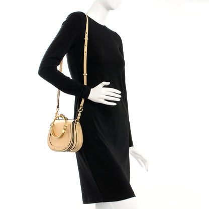 Chloe Calfskin Suede Small Nile Bracelet Bag Subtle Yellow 2 of 8