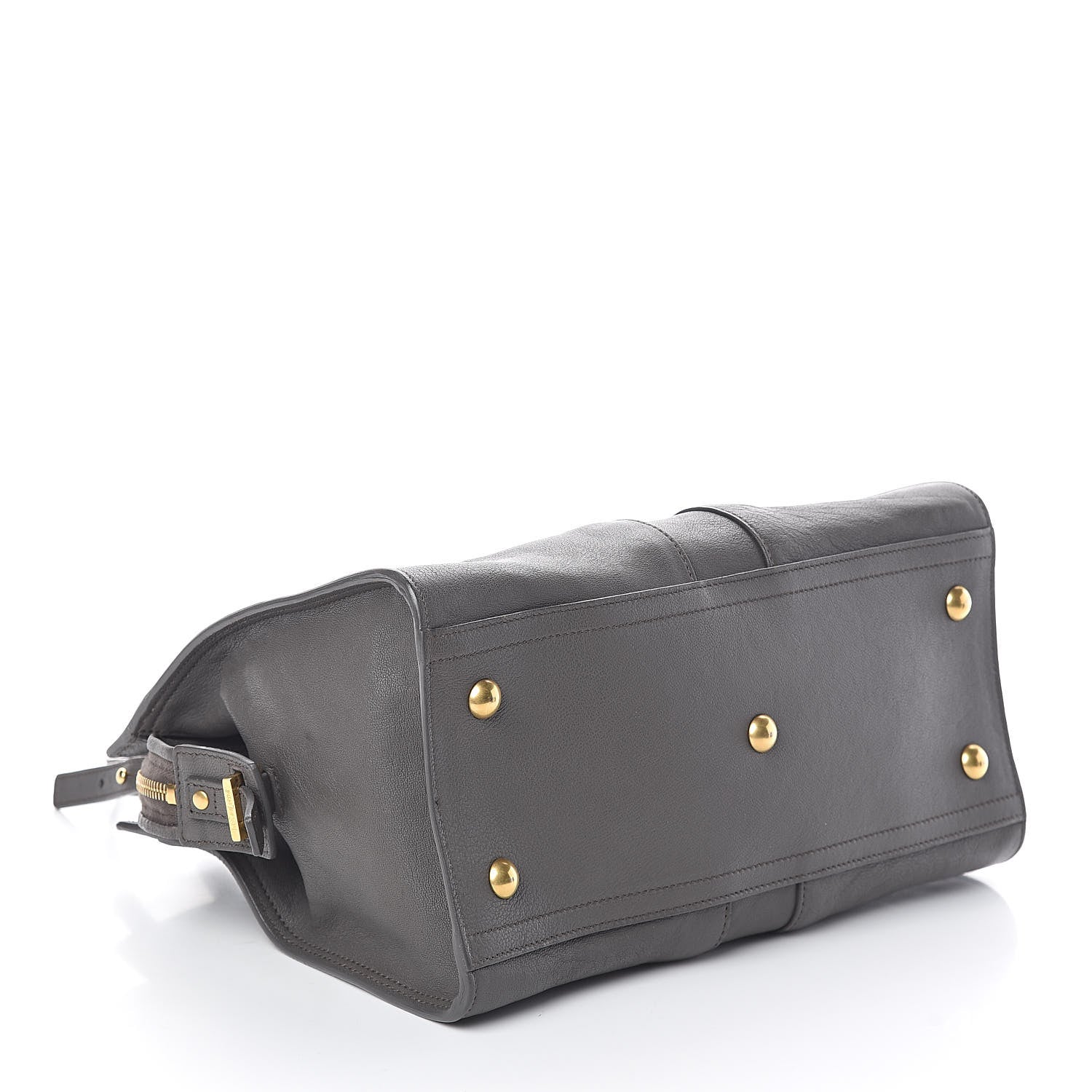 Saint Laurent Sheepskin Small Cabas ChYc Grey 4 of 10