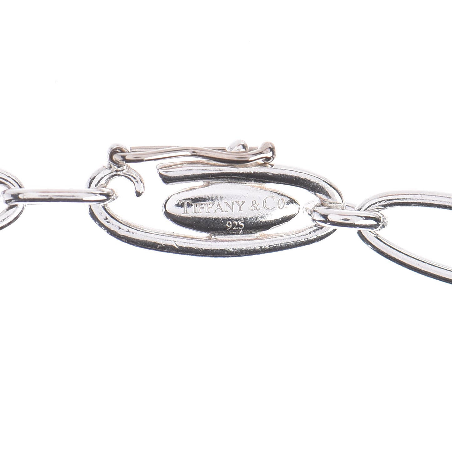 Sterling Silver Elsa Peretti Round Disc Pendant Necklace