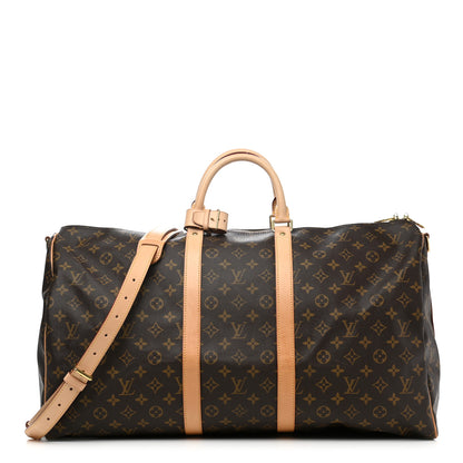 Louis Vuitton Monogram Keepall Bandouliere 55 1 of 12