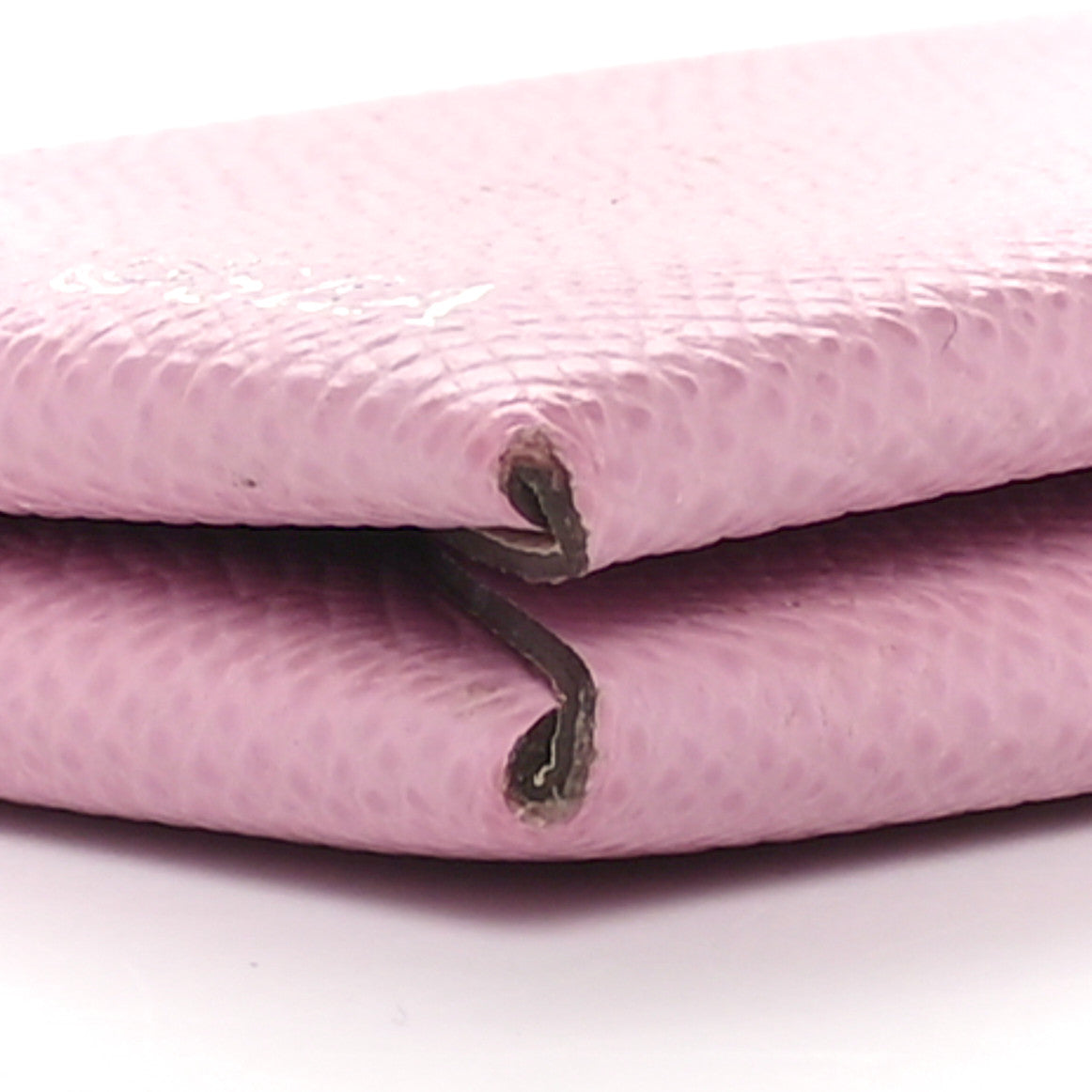 Hermes Epsom Horseshoe Calvi Card Case Mauve Sylvestre Craie 10 of 12