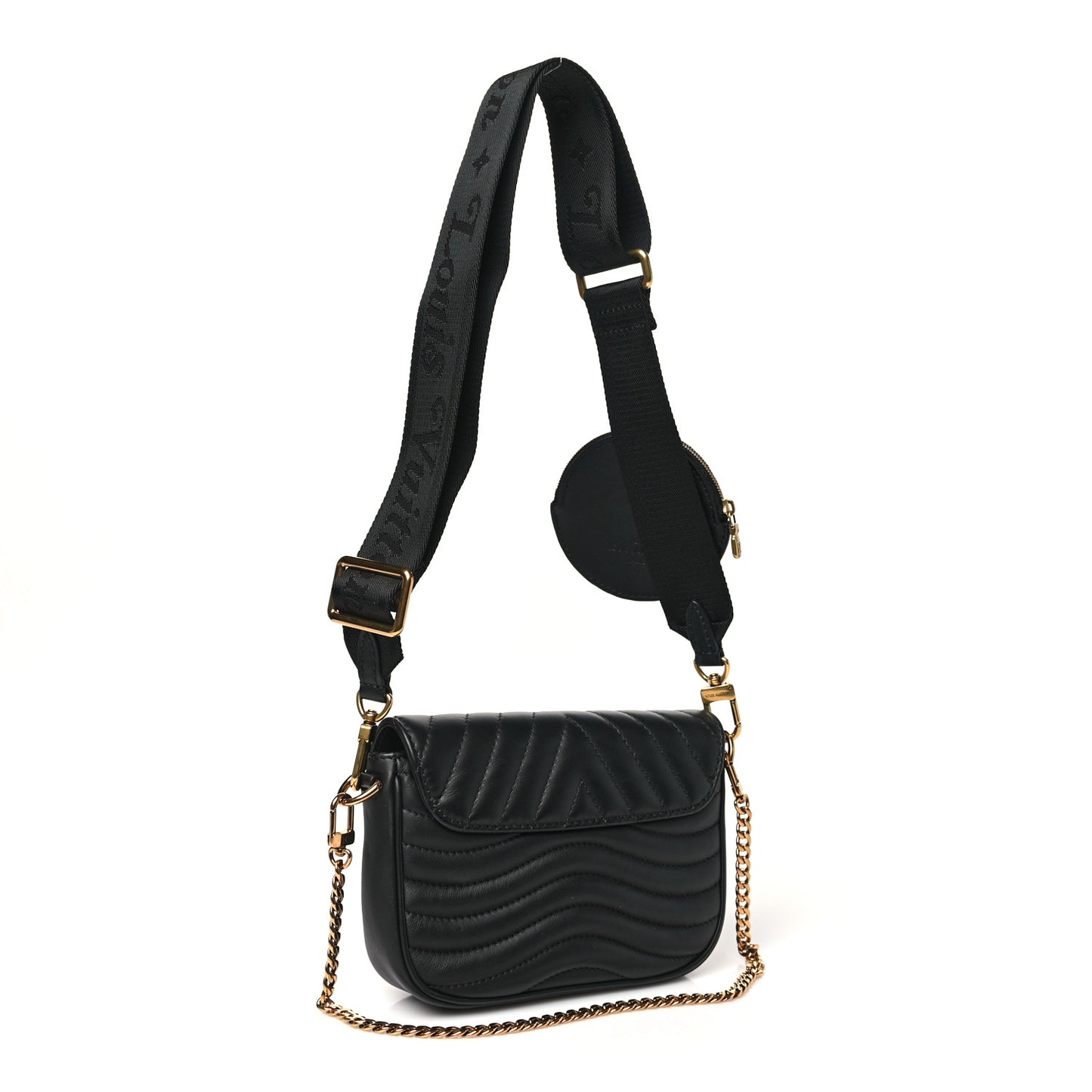 Calfskin New Wave Multi Pochette Black