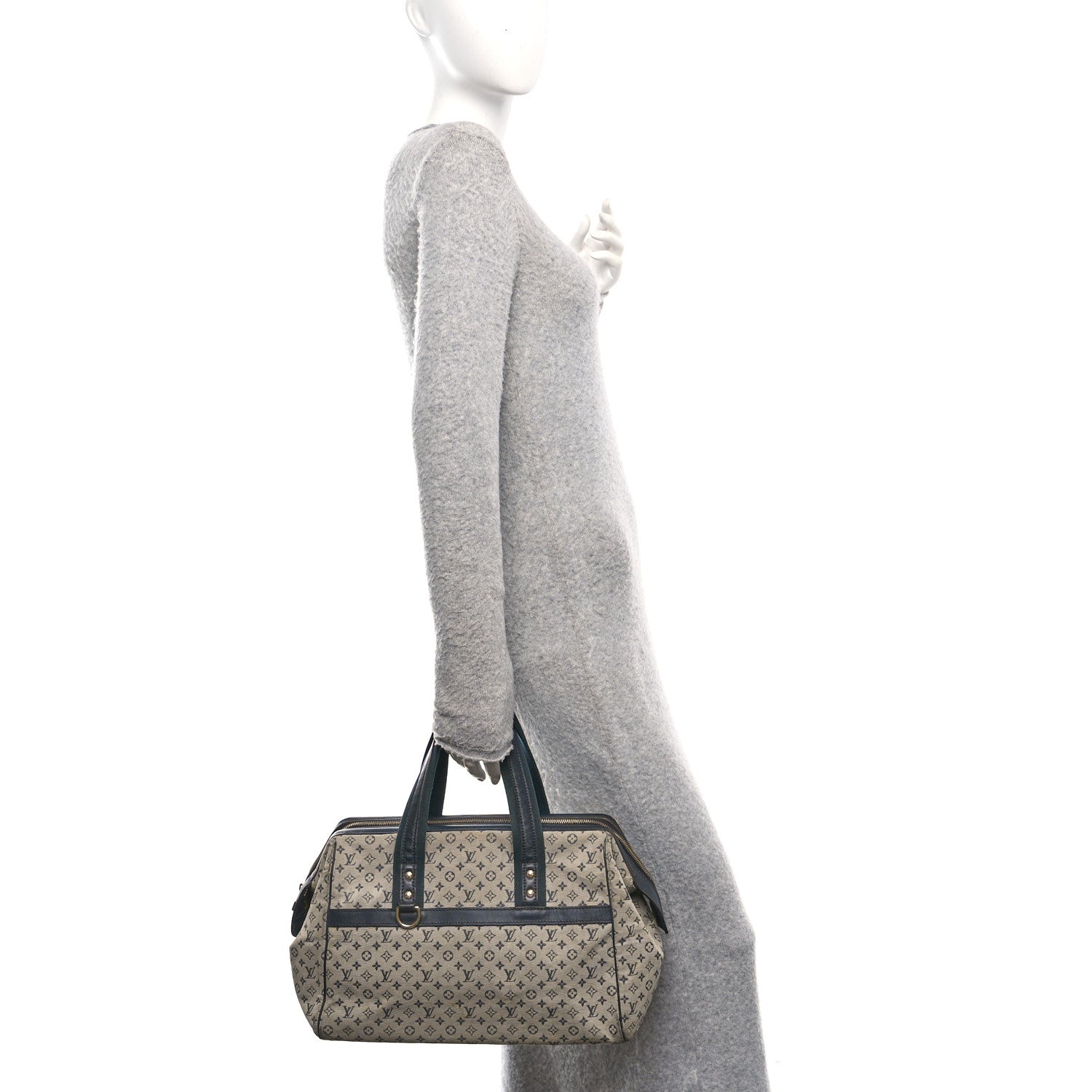 Louis Vuitton Mini Monogram Josephine GM Blue 1815569 – FASHIONPHILE