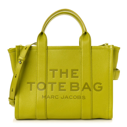 Marc Jacobs Grained Calfskin Medium The Tote Bag Limoncello 1 of 11