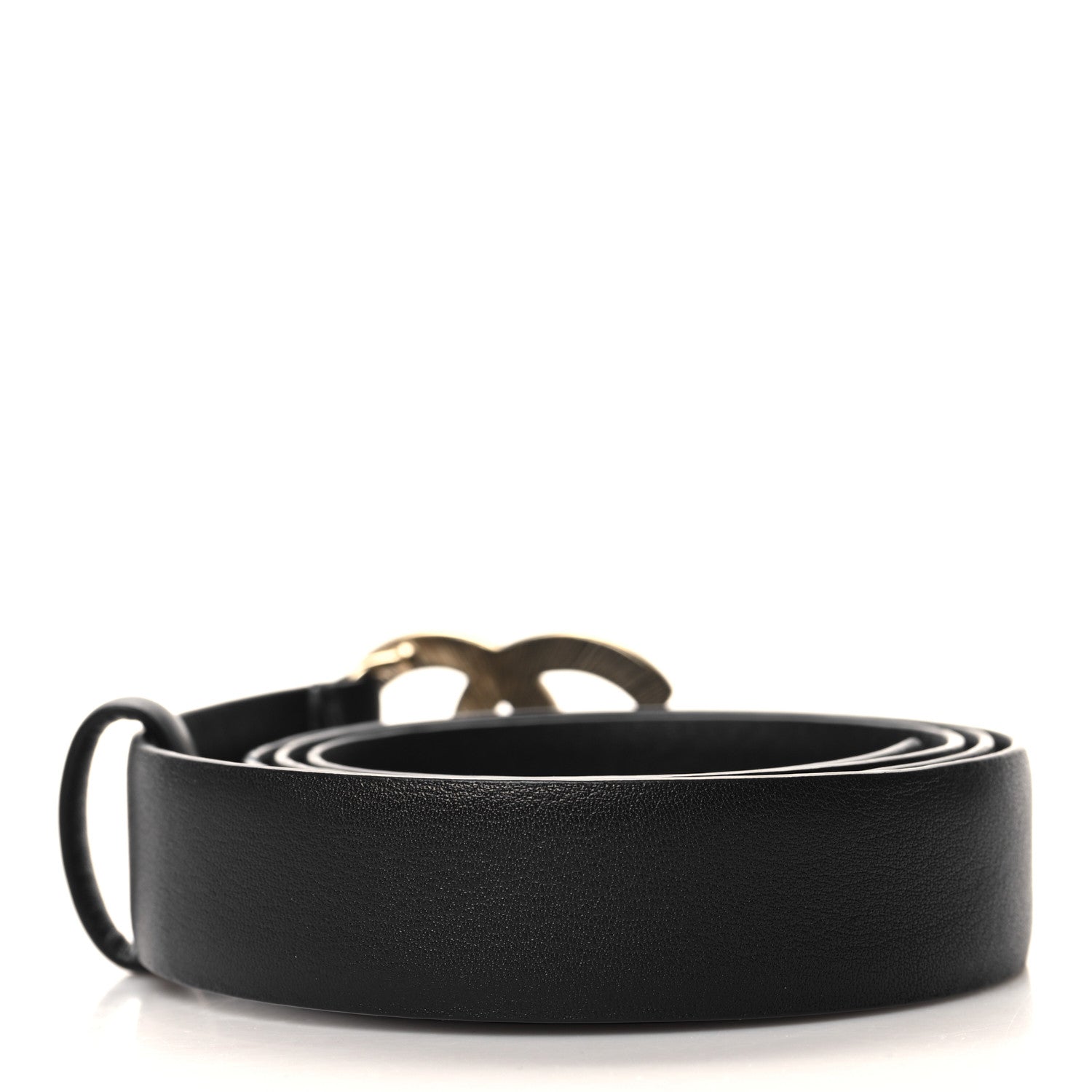 Chanel Calfskin CC Belt 90 36 Black 2 of 7